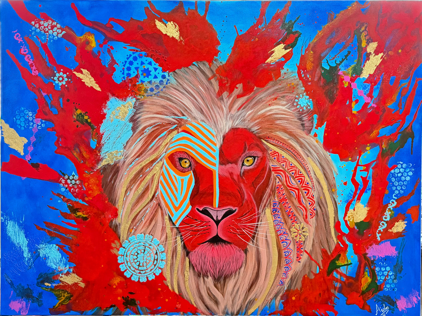 Wild Beast – Original Painting – 30 X 40